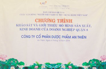 KHẢO SÁT VÀ GIỚI THIỆU MÔ HÌNH SẢN XUẤT, KINH DOANH CỦA DOANH NGHIỆP QUẬN 8 10/2019