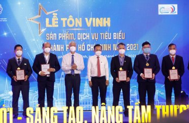 Tôn vinh 123 sản phẩm, dịch vụ tiêu biểu của TP.HCM năm 2021