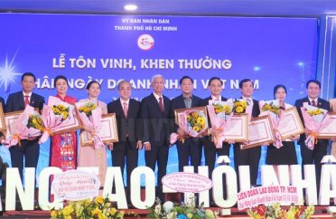 Tôn vinh “Doanh nghiệp, Doanh nhân TPHCM tiêu biểu” năm 2022