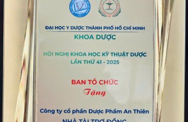 Dược phẩm An Thiên đồng hành cùng Hội nghị Khoa học Kỹ thuật Dược lần thứ 41 -2025