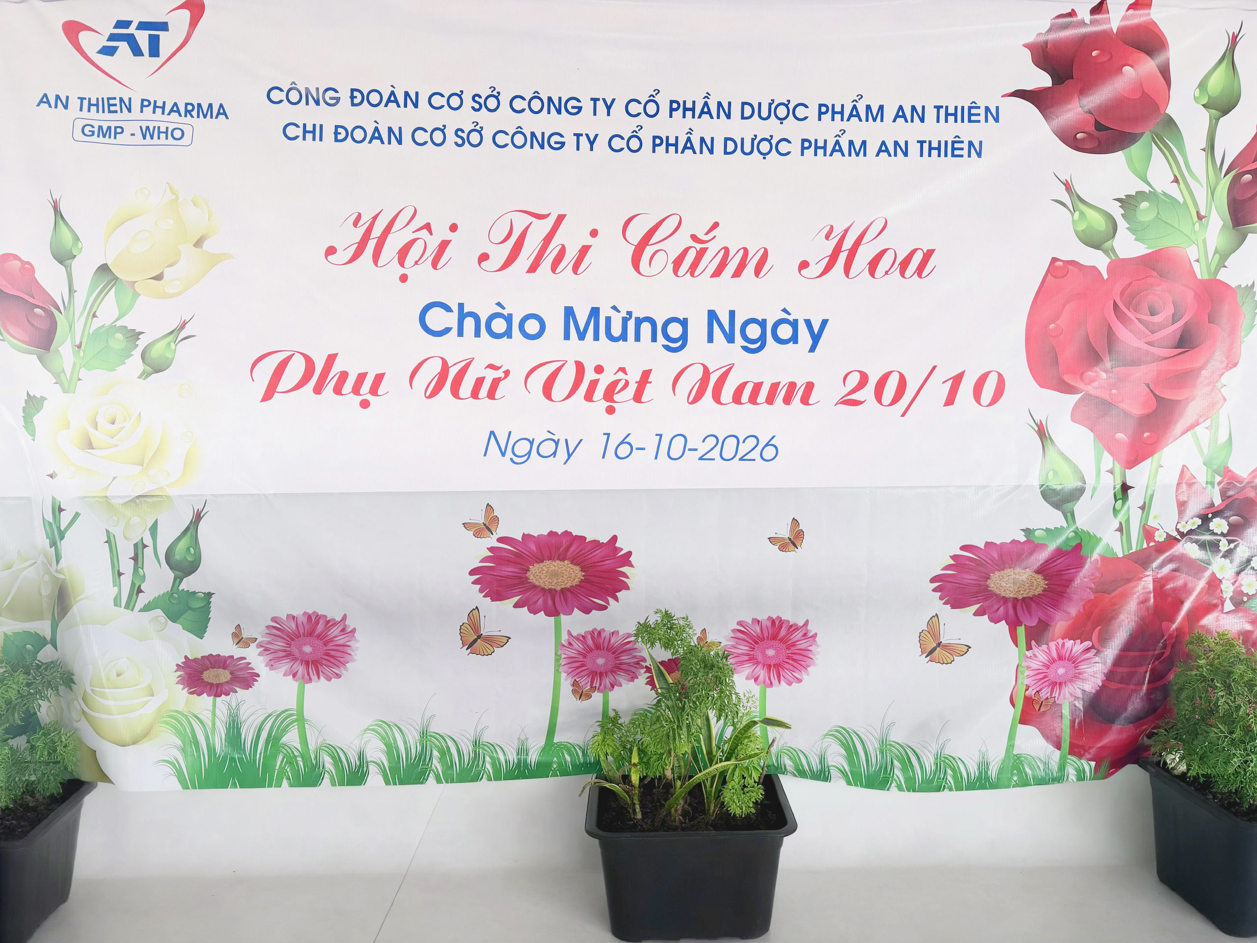 HỘI THI CẮM HOA CHÀO MỪNG NGÀY PHỤ NỮ VIỆT NAM 20/10