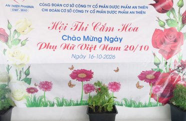 HỘI THI CẮM HOA CHÀO MỪNG NGÀY PHỤ NỮ VIỆT NAM 20/10